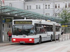 NGT204 242 Insgesamt 22 Busse wurden bis 1997 für salzburg gebaut. Some 22 buses of this type were built for Salzburg.