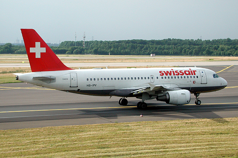 Swissair A319