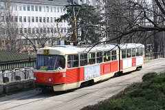 K2 7074 Für Bratislava wurden insgesamt 86 Fahrzeuge in den Jahren 1969-1977 gebaut. For Bratislava some 86 vehicles were built during the period of 1969-1977.