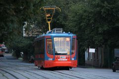 8733_69 Sie sind vierachsig und haben einen Niederfluranteil von mehr als 40%. They are four-axle trams and more than 40% of the tram is low floor.