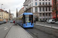 S 2311 In München kommen insgesamt 14 Garnituren der Type S zum Einsatz. There are some 14 trams of type S in service in Munich.