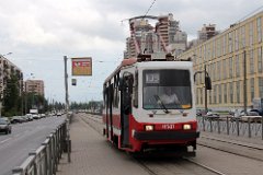 8569_92 Die LM-99 wurden von 1999-2008 produziert, nach St. Petersburg wurden 187 Stück geliefert. LM-99 trams were produced from 1999-2008 and to St. Petersburg some...