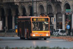 IMG_9312 Mit mehr als 430 Stück stellten sie das Rückgrat des Busverkehrs in Turin. With once more than 430 buses they were the main power in Turin's busservice.