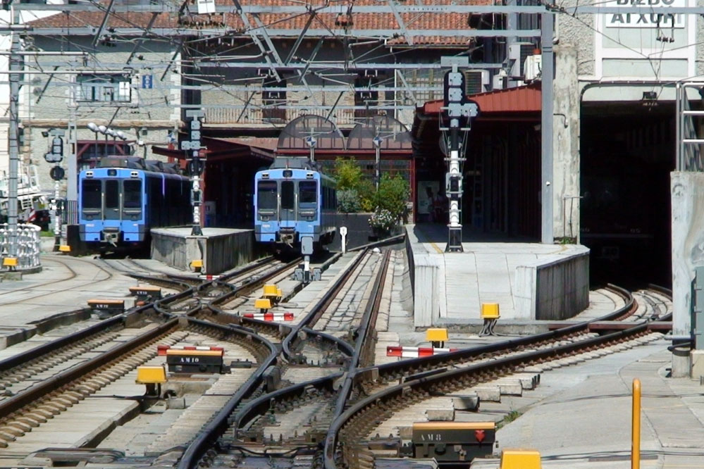 Bilbao Eisenbahn rail