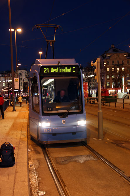 München Trambahn R3.3 Straßenbahn tram Munich