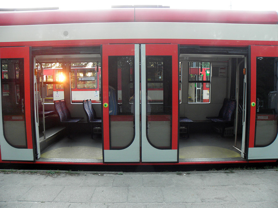 Bombardier Flexity low floor tram