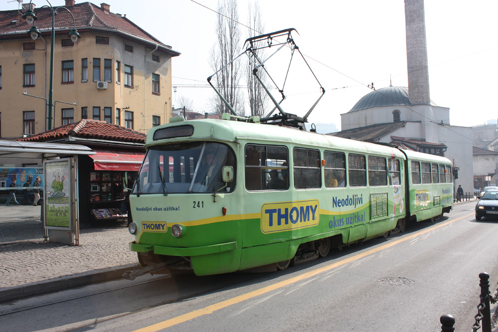 K2YU Straßenbahn Tram Sarajevo