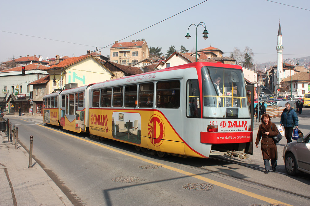 Satra3 Straßenbahn Tram Sarajevo