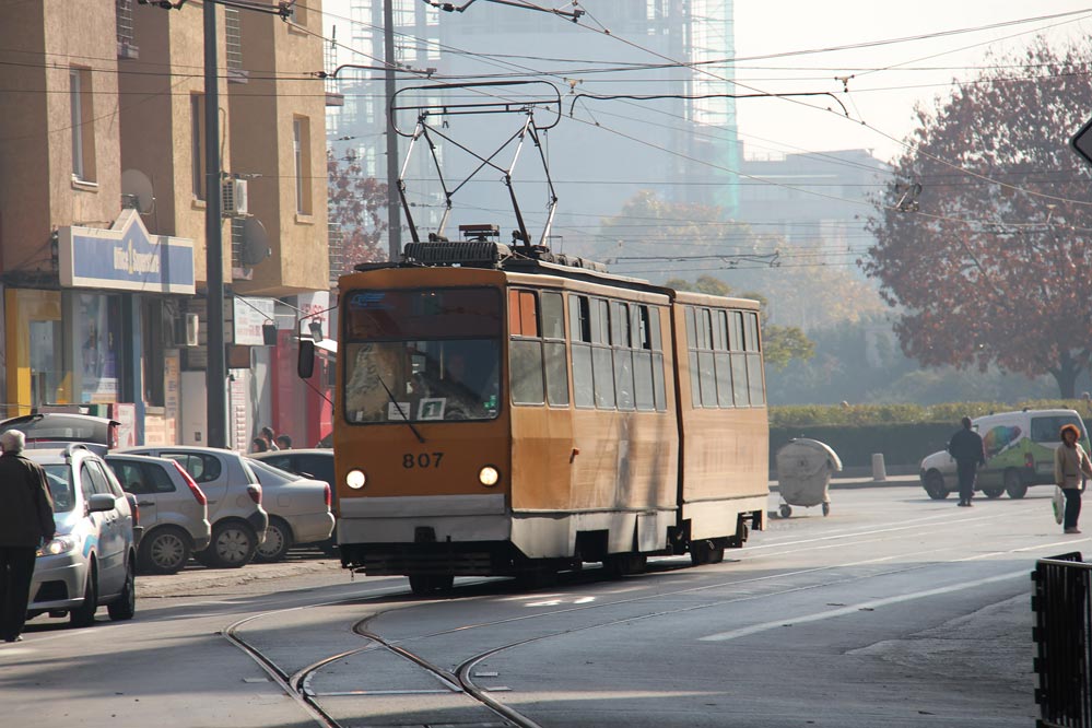 Sofia Straßenbahn tramway T6M-700