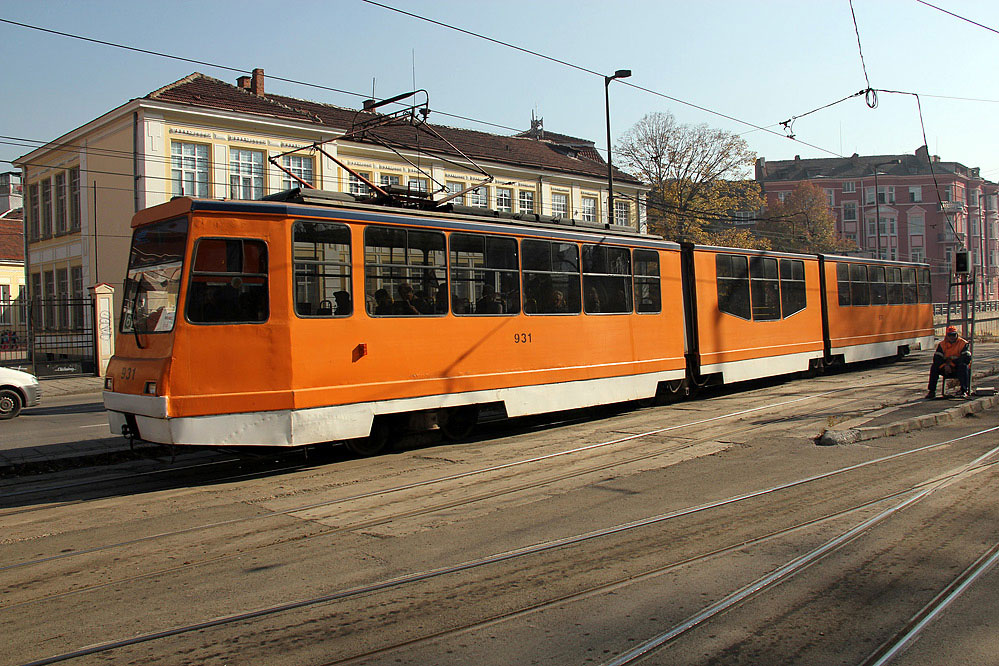 Sofia Straßenbahn tramway T8M-900M