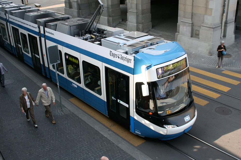 Cobra Tram Zurich