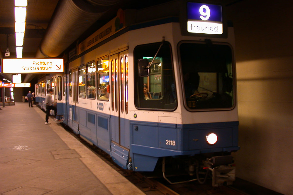 Zurich tram 2000 Be 4/6 Zürich