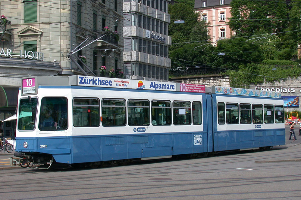 Zurich Be 4/6 Tram2000