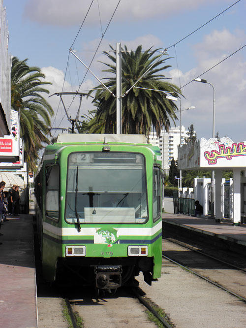 tunis DUEWAG tram