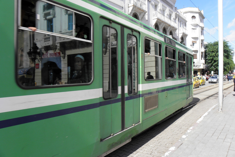 Tunis Düwag Straßenbahn tram