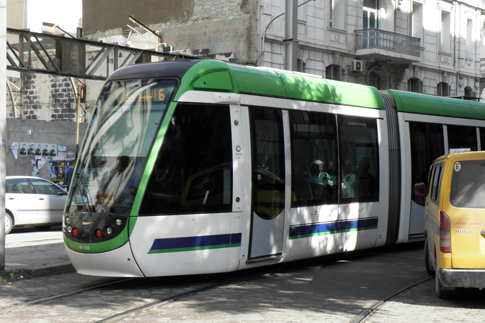 Tunis Alstom Citadis tram