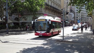 BA85 Elektrobus electric bus Für den Betrieb der Innenstadtlinien 2A und 3A wurden 2012 12 Elektrobusse von Rampini und Siemens bestellt. For the...