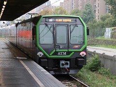 9110_159 Typ Leonardo, 46 Garnituren wurden für die Linie M2 in den Jahren 2014-20 beschafft.Type Leonardo, 46 trainsets were delivered between 2014 and 20 for line M1.