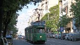 Be4/6 ex Basel 649 In Belgrad haben die tw. aus dem Jahre 1967 stammenden Fahrzeuge eine zweite Heimat gefunden. In Belgrade these trams, partly from 1967, found a new home.