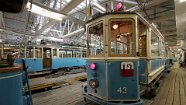 M4 43 from 1902 Insgesamt wurden 156 Stück gebaut und sie waren bis 1942 im Einsatz. A total of 156 trams were built and they remained in service till 1942.