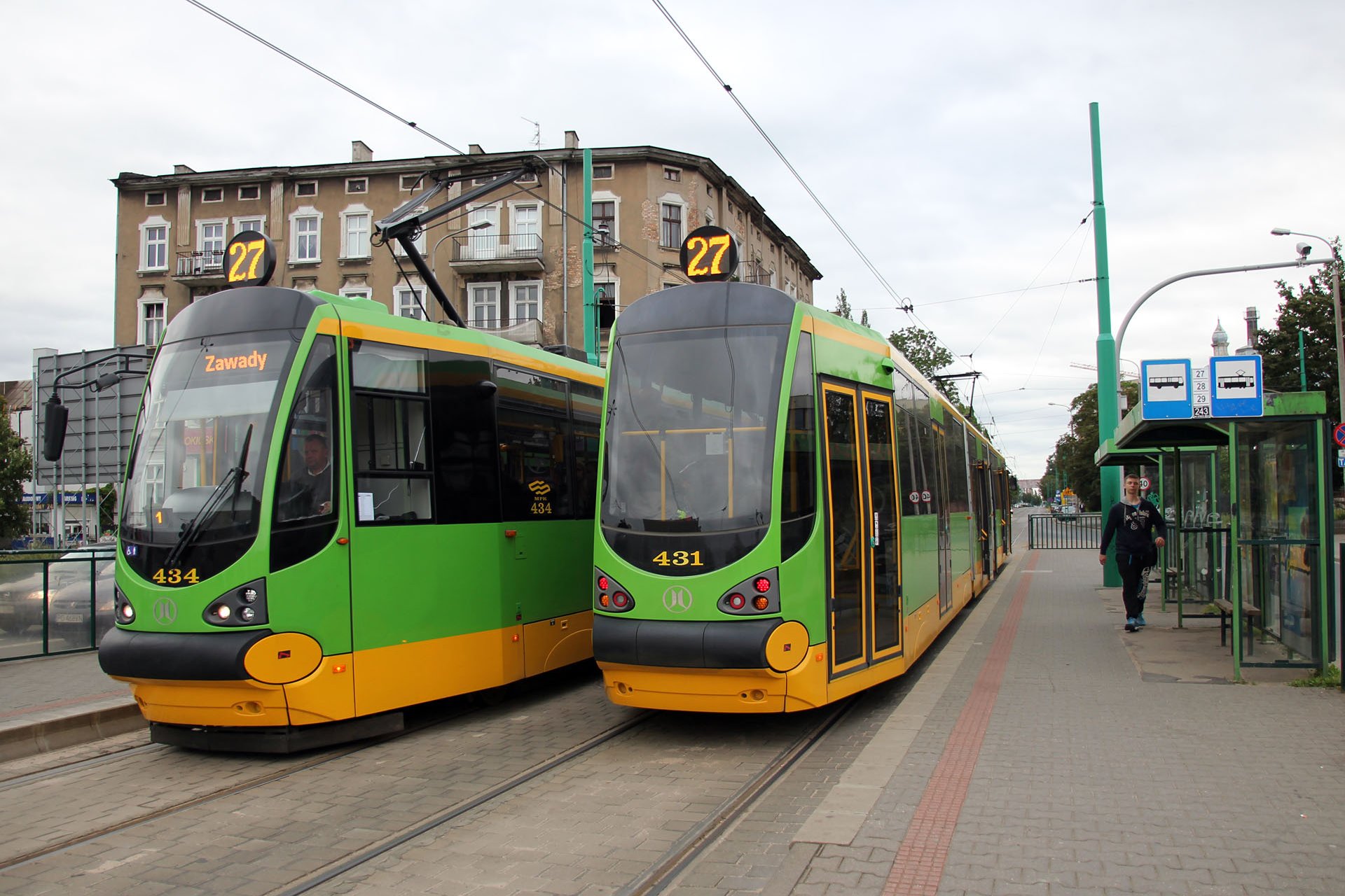 Beta 431, 434 Geliefert wurden diese neuen Fahrzeuge von 2011 bis 2014. Delivery of these new trams took place from 2011 to 2014.