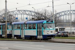 T3SU 30046 Mit 190 Stück die weitverbreiteste Straßenbahntype in Riga: Tatra T3SU. With 190 trams the largest tram fleet in Riga: Tatra T3SU.