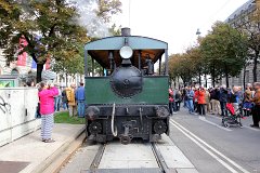 Dampftramway Von 1883 bis 1922 waren in Wien auch Dampf-Straßenbahnen im Einsatz. From 1883 till 1922 also steamtramways were in service.