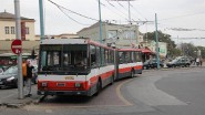Skoda 15Tr 6602 Bratislava erhielt zwischen 1990 und 1992 16 Busse dieses Typs. Bratislva got some 16 buese of this type between 1990 and 1992.