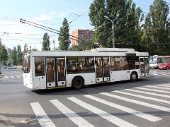 MAZ 203T 1409 Die 10 MAZ 203T Busse wurden 2008/09 geliefert. The 10 MAZ 203T buses were delivered 2008/09.