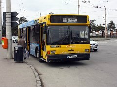 8458_51 Zum Einsatz kommen auch 45 Busse des ukrainischen Hersteller MAZ - hier ein MAZ 103. Also in service are 45 buses of the ukrainian supplier MAZ - here a MAZ...