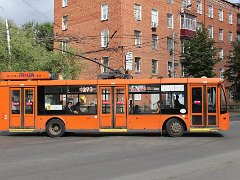 TrolZa-5265 Megapolis 273 Diese Busse sind 11,7 m lang und 2,5 m breit. These buses are 11.7 m long and 2.5 m wide.