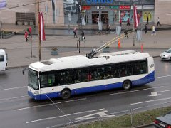 8621_61 Die Škoda 24Tr Irisbus stellen mit 150 Fahrzeugen die größte Teilflotte bei den O-Bussen. With some 150 trolleybuses the Škoda 24Tr Irisbus is the largest part...