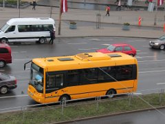 8621_42 Relativ oft zu sehen bekam man die karus E91 Midibusse. Quite often to be seen in riga: karus E91 Midibus