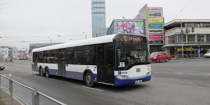 Solaris Die Solaris Busse sind ein wichtiger Teil der modernen Busflotte Rigas. Solaris buses are an important part of Riga's...