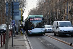 Roma trolley bus filobus