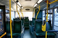 Roma trolley bus filobus inside