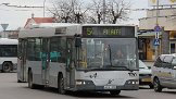 8621_09 In Vilnius sind viele verschiedene Bustypen anzutrffen, so dieser Volvo V7700. In Vilnius are many different bus types to see, so this Volvo V7700.