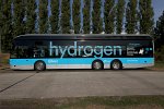 QBuzz hydrogen Etwas etwas anderes: ein mit Wasserstoff angetriebener Bus. Something different: an hydrogen bus.