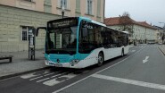 Klagenfurt-9148_093 Im Februar 2026 sind 28 Mercedes-Benz Citaro C2 im Einsatz, deren Baujahre von 2020 bis 2025 reichen. In February 2026, 28 Mercedes-Benz Citaro C2 buses will be...