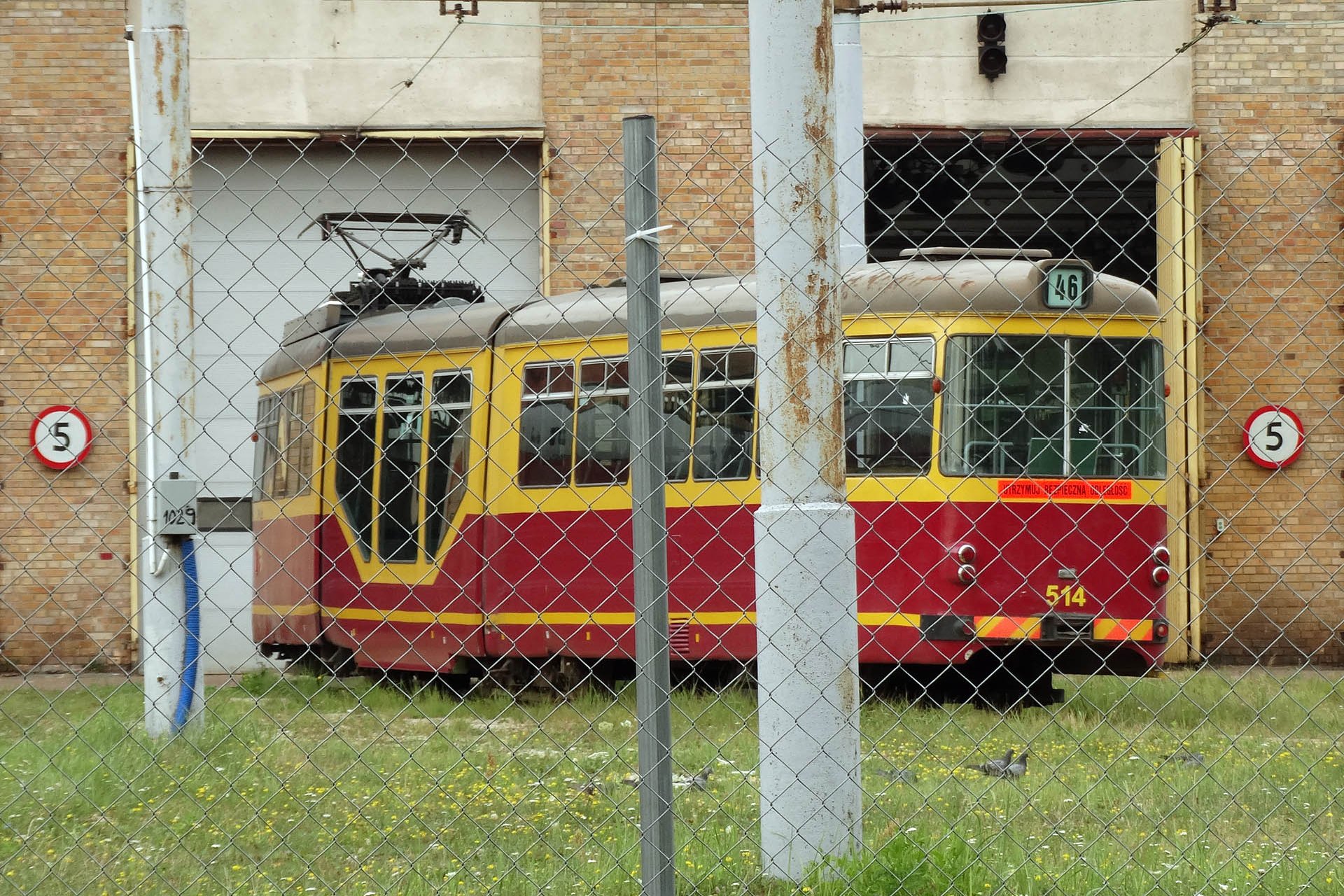 GT8N ex Rhein Neckar Wurde 1962 gebaut und kam 2012 nach Lodz. Built in 1962 this tram came to Lodz in 2012.