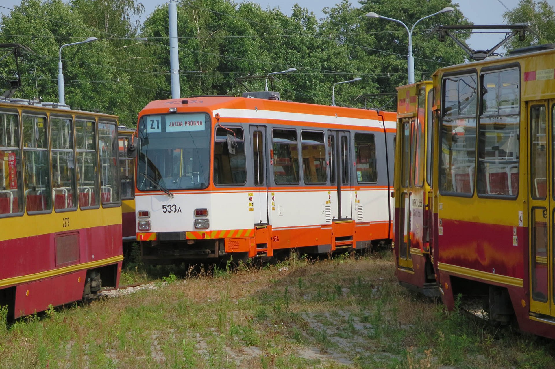 M8C 533 ex Bielefeld Hier sind auch die ex Bielefelder M8C abgestellt. Here also the former Bielefeld M8C are parked.