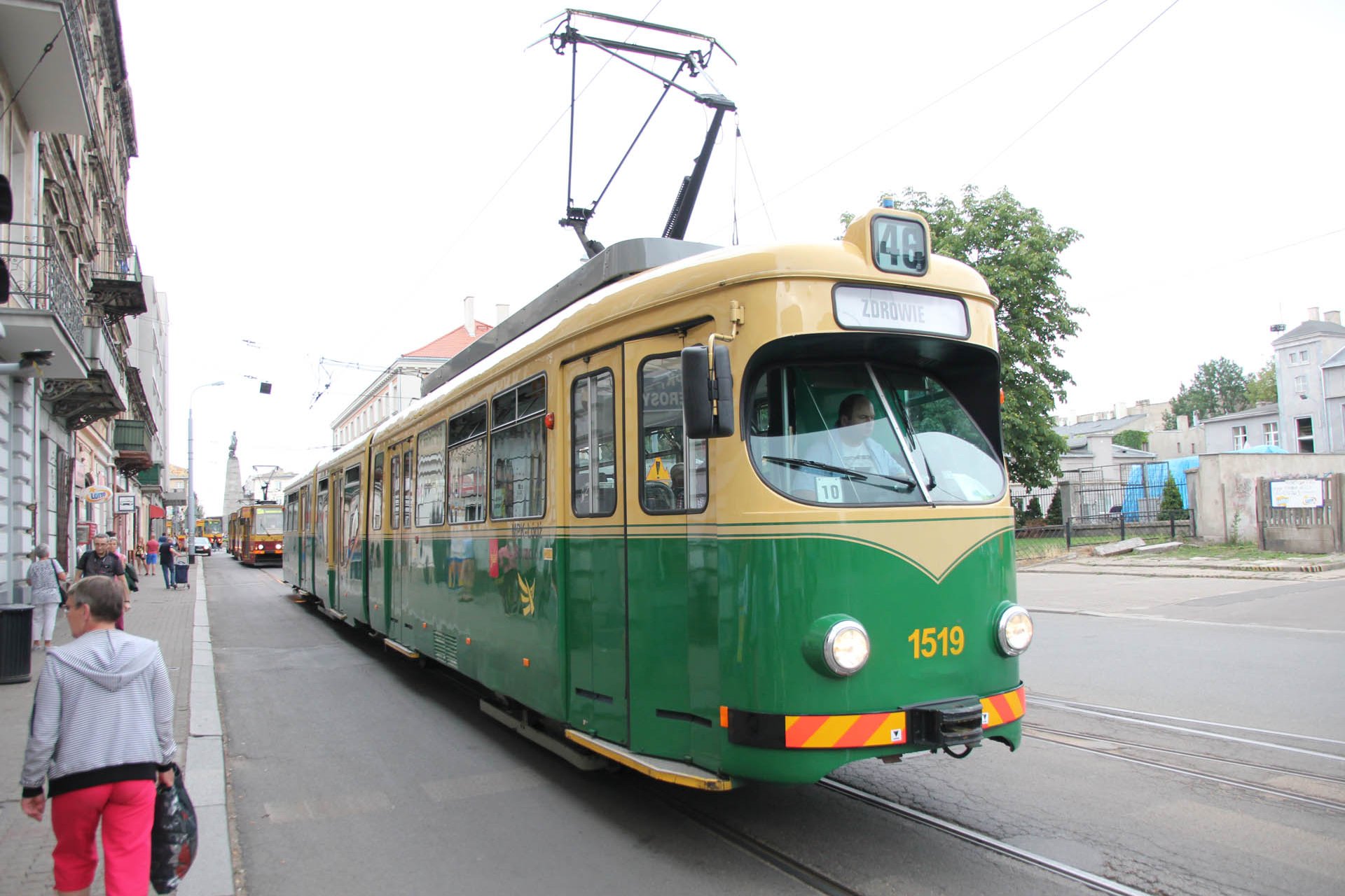GT8NF ex Helsinki ex Mannheim 1519 Vier dieser Garnituren machten auf der Reise zwischen dem Rhein-Neckar-Gebiet und Polen einen 6-jährigen Abstecher nach Helsinki. Four trams ran for six years in Helsinki.