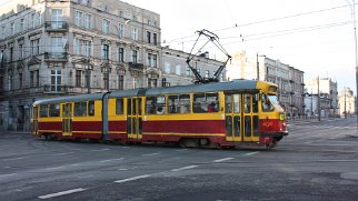 Gelenkstraßenbahnen - articulated trams 2009 waren sie noch im Einsatz, die polnischen Sechsachser, im November 2023 wurden auch die aus Deutschland stammenden...