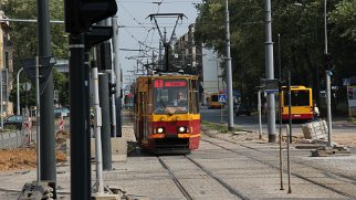 Konstal 805Na - 2015 Auch 2015 sind diese charakteristischen Straßenbahnen noch intensiv im Einsatz. Also in 2015 these characteristic trams...