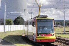 P8273402 Diese Straßenbahnen wurden in den Jahren 2001/02 ausgeliefert. These trams were delivered in 2001/02.
