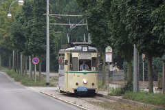Reko TZ70/1 Der Straßenbahnbetrieb in Naumburg ist rund 2,5 km lang und es wird ein Teil der ehemals ringförmigen Strecke befahren. The tramnetwork in Naumburg is some 2.5...