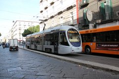 8687_03 2004-2007 wurden 22 Zweirichtungfahrzeuge der Type AnsaldoBreda Sirio beschafft. From 2004 - 2007 Ansalobreda delivered some 22 bidirectional trams of type...