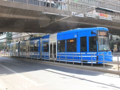 8722_03 Die Linie 7 ist die erste neue innerstädtische Straßenbahnlinie im Stockholm. Line 7 is the first new innercity tram line in Stockholm.