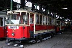 G 777 520 Stück der Type G wurden zwischen 1900 und 1902 gebaut und waren bis 1962 im Einsatz. Some 520 trams of type G were built between 1900 and 1902 and stayed in...