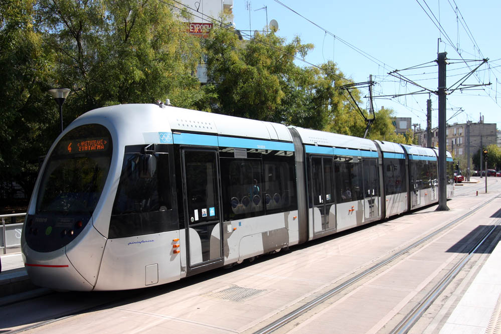 tram Athens Straßenbahn Athen